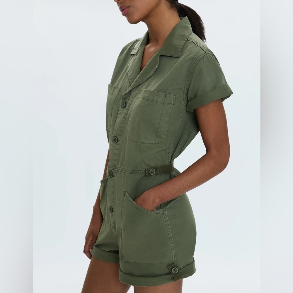 Army Green Romper